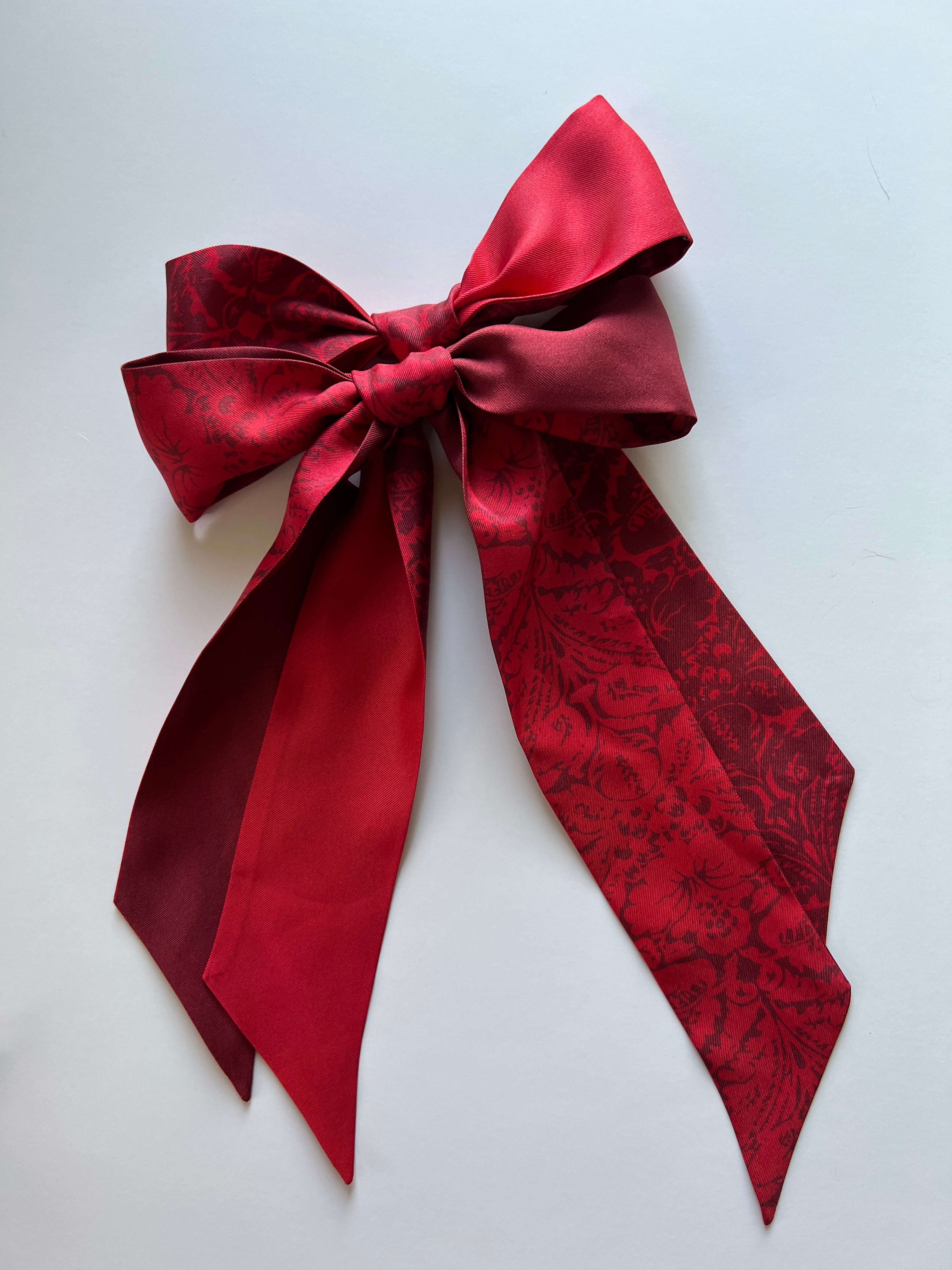 Burgundy Brocade