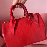 Ruby Red Brocade