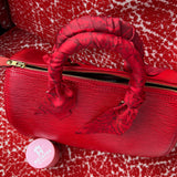 Burgundy Brocade