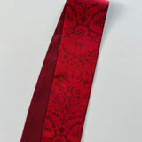 Burgundy Brocade
