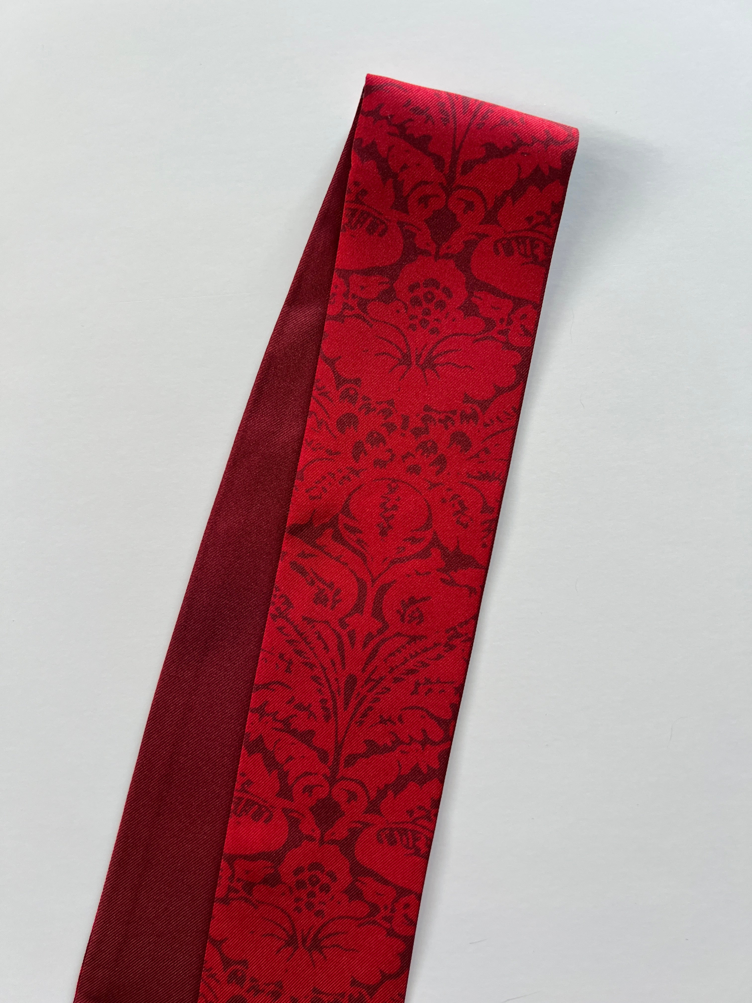 Burgundy Brocade