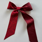 Burgundy Brocade