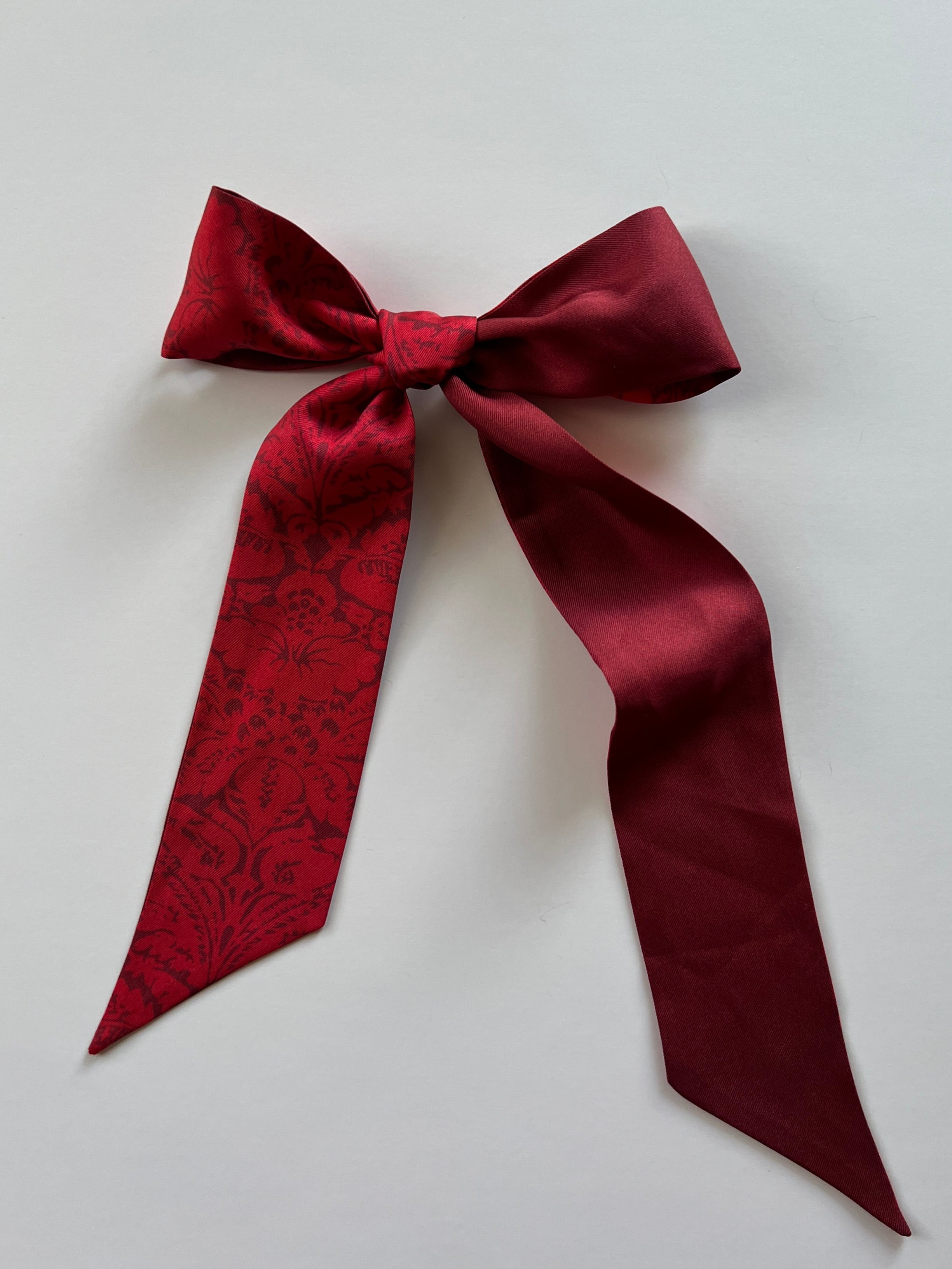 Burgundy Brocade