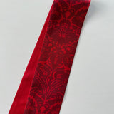 Ruby Red Brocade