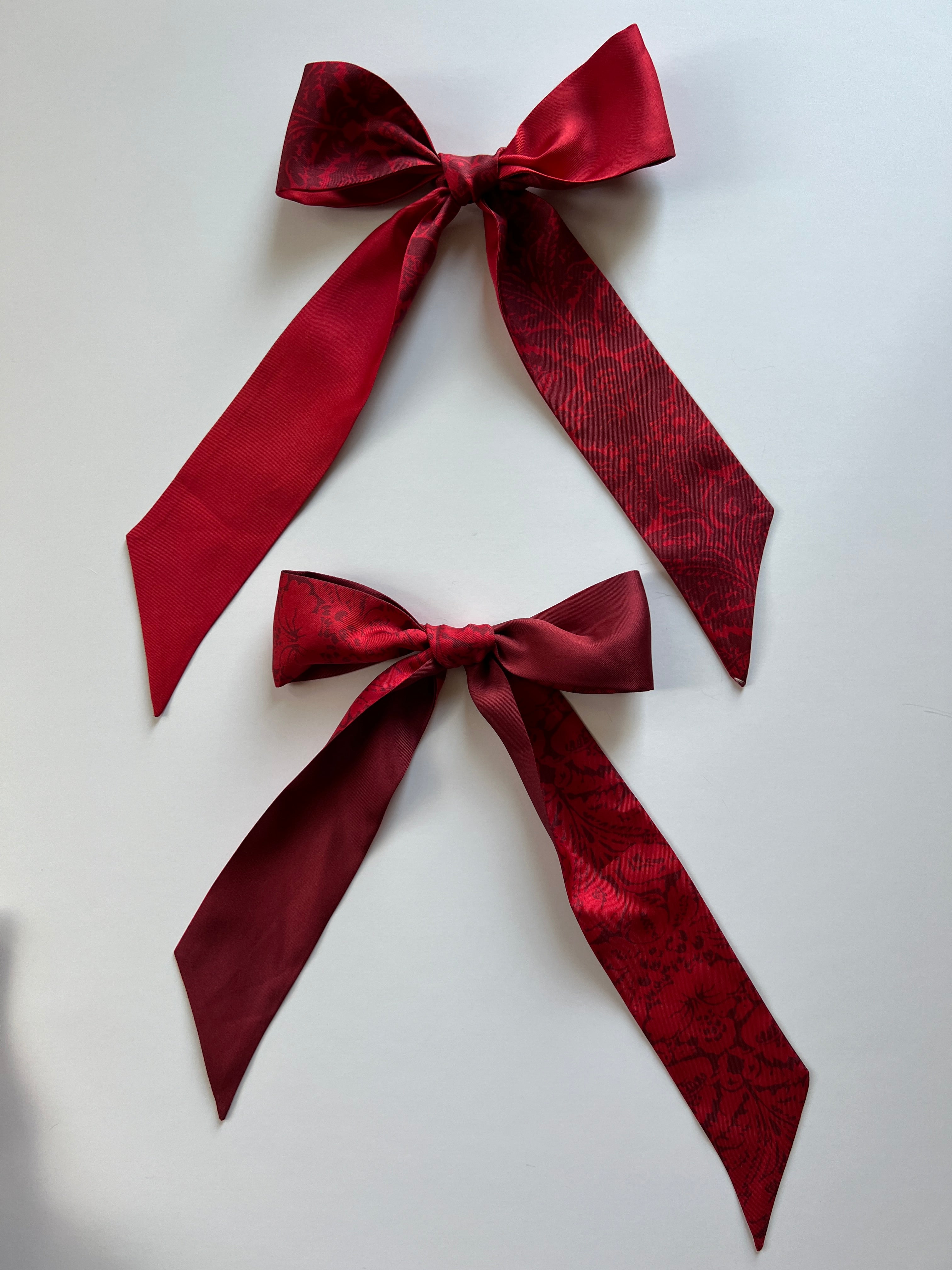 Burgundy Brocade
