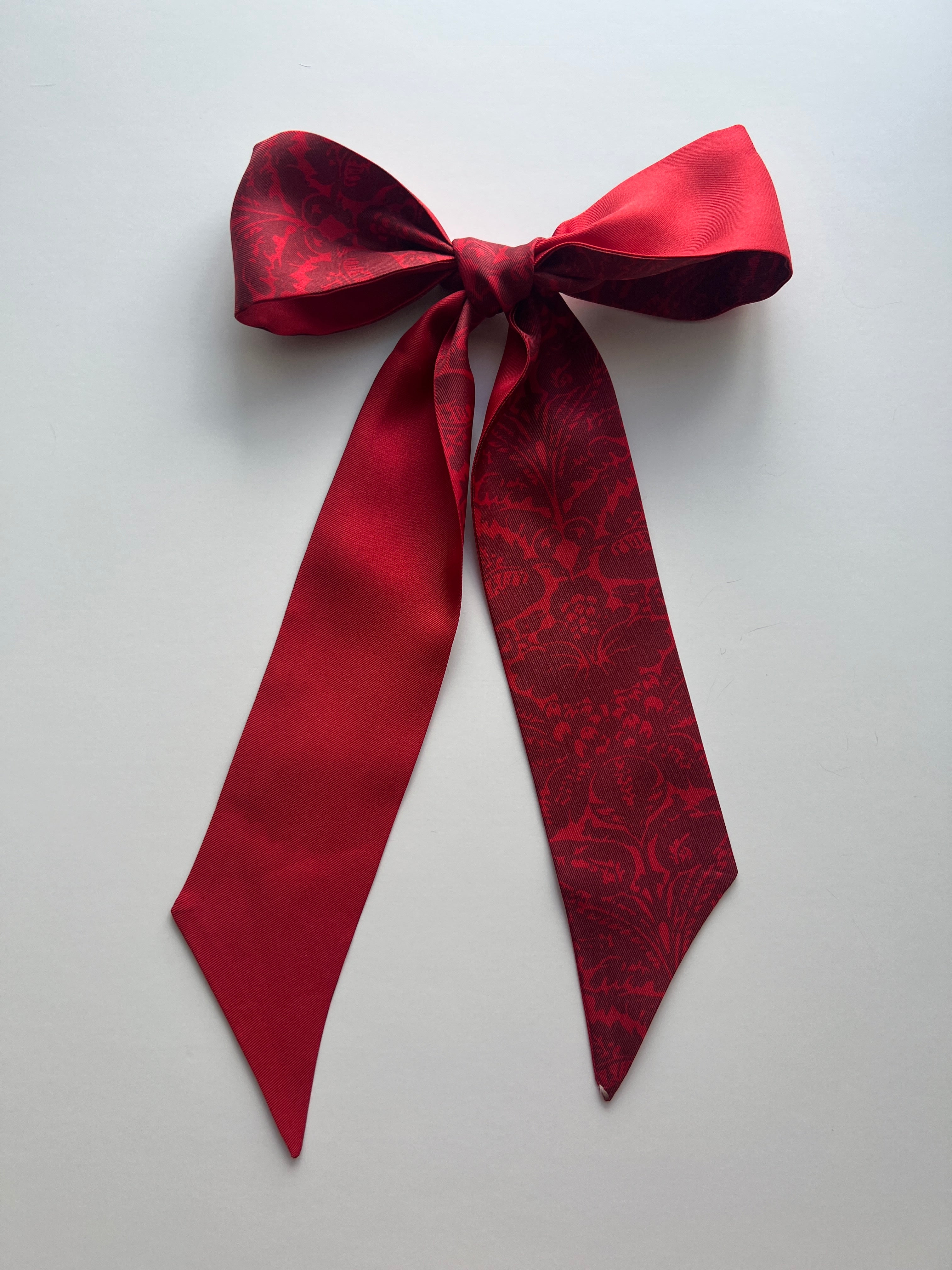 Ruby Red Brocade